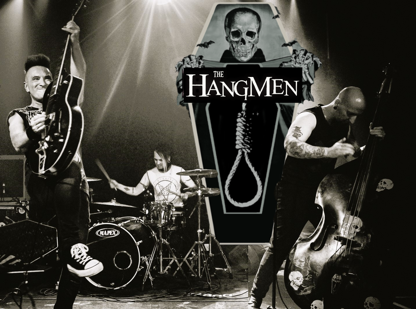 enter image title here Monochrome Live Action Shot With Logo